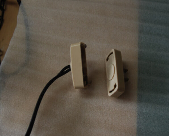 照明器具のコンセント部分出荷状況(分解図）